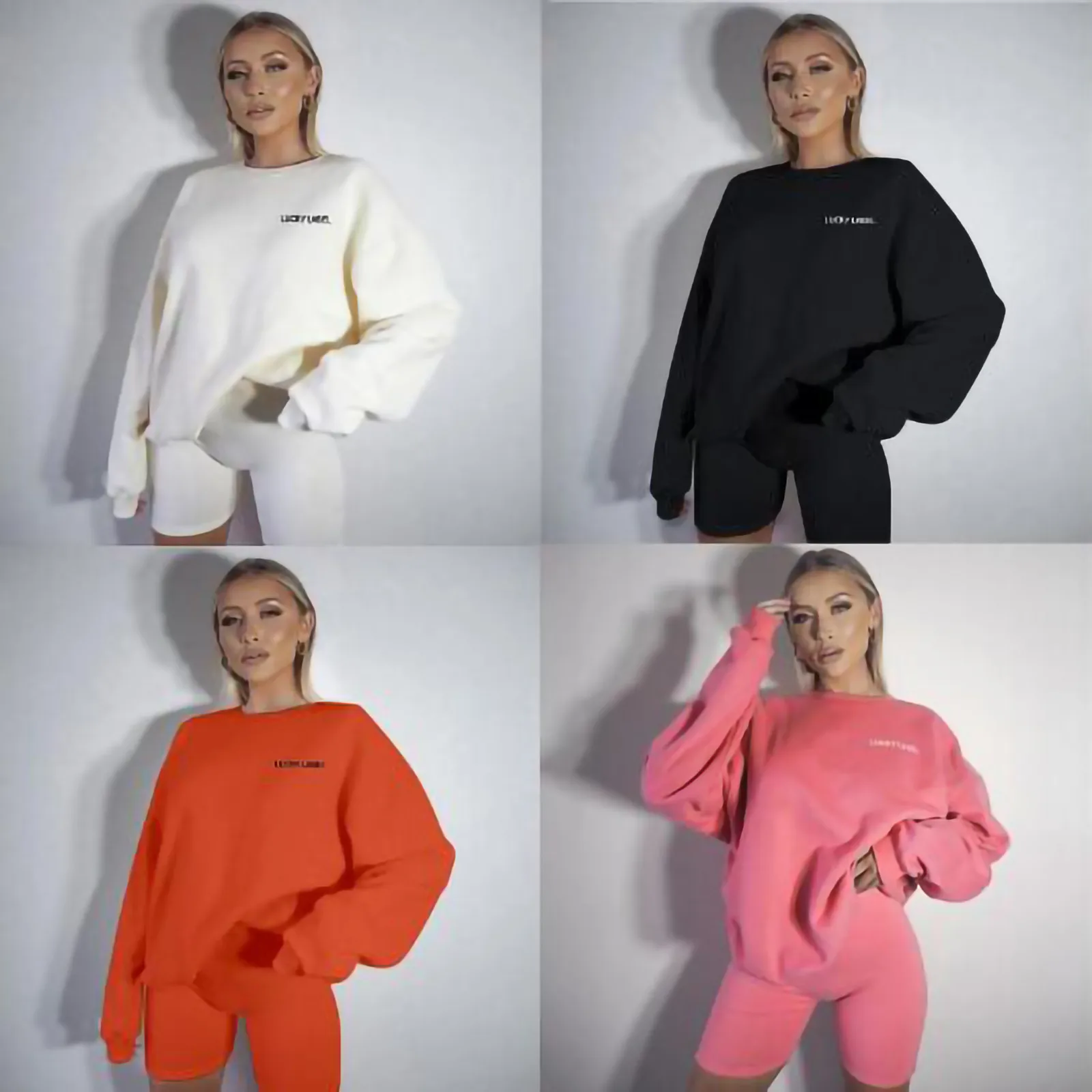 

FREE SHIP Tracksuit Women споѬивнй косм Fashion Autumn Sport Set Two Piece Set Winter Letter Printed Casual Sweater Suit
